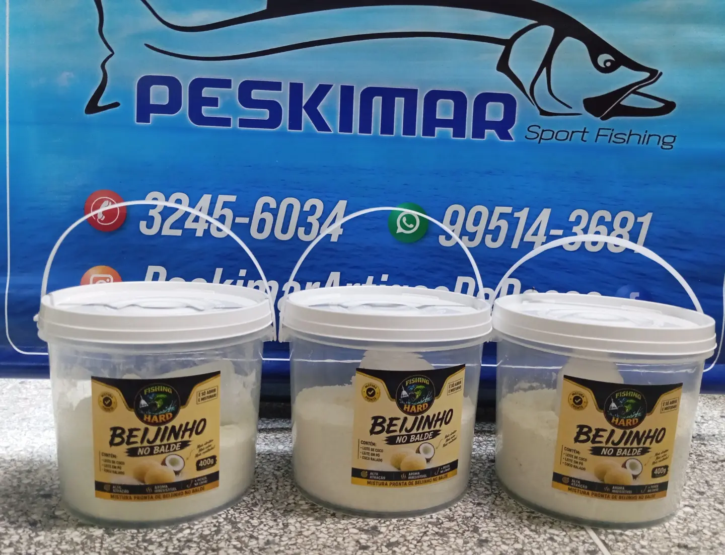 Produto Fishing Hard apresentado pela Peskimar